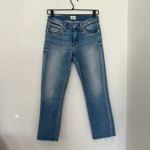 Hudson Fallon Crop Jeans in Alta Wash